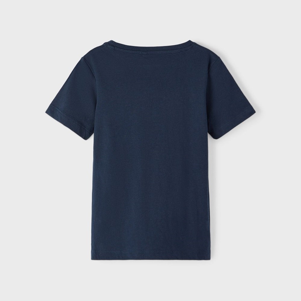 Name It Yazlık Erkek Kısa Kol T-shirt Koyu Mavi