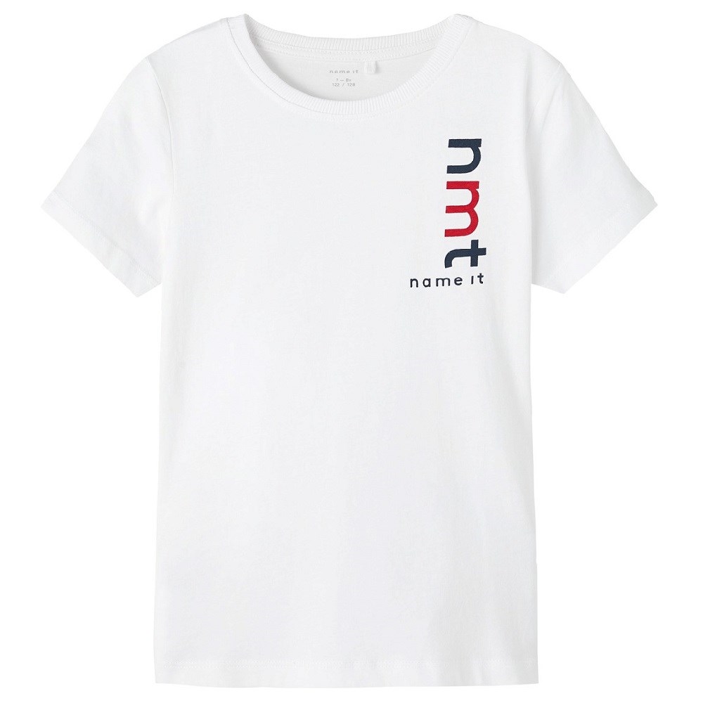 Name It Yazlık Erkek Kısa Kol T-shirt Beyaz