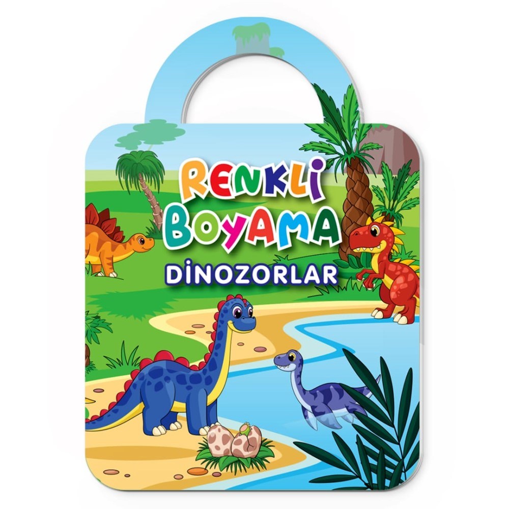 Baloon Kids Renkli Boyama Kitabı Dinazorlar +2 