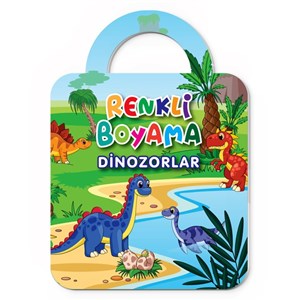 Baloon Kids Renkli Boyama Kitabı Dinazorlar +2