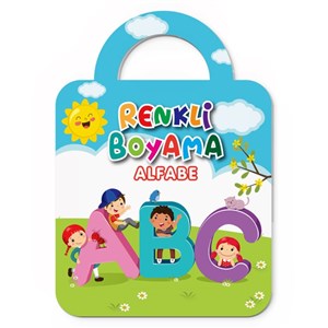 Baloon Kids Renkli Boyama Kitabı Alfabe +2