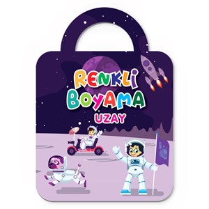Baloon Kids Renkli Boyama Kitabı Uzay +2