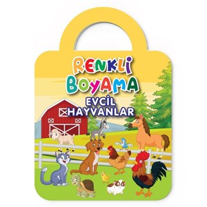 Baloon Kids Renkli Boyama Kitabı Evcil Hayvanlar +2