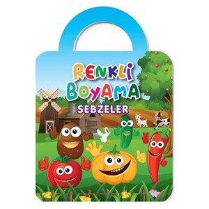 Baloon Kids Renkli Boyama Kitabı Sebzeler +2