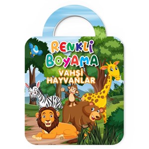 Baloon Kids Renkli Boyama Kitabı Vahşi Hayvanlar +2
