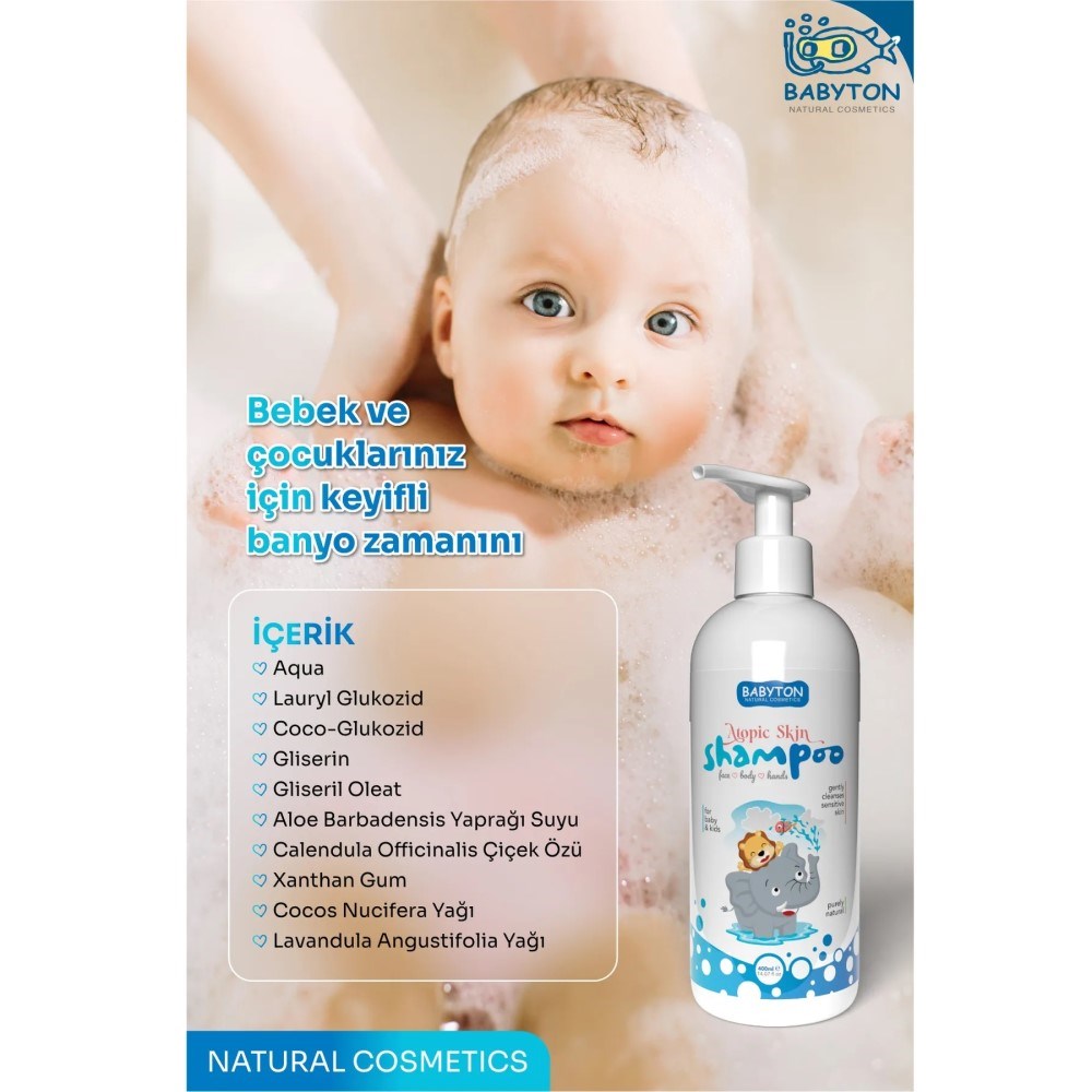 Babyton Atopic Skin Shampoo 400 ml 