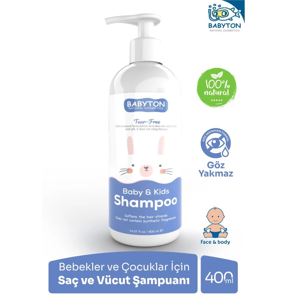 Babyton Baby and Kids Shampoo 400 ml 