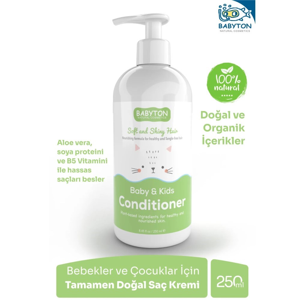 Babyton Baby and Kids Conditioner - Saç Kremi 250 ml 