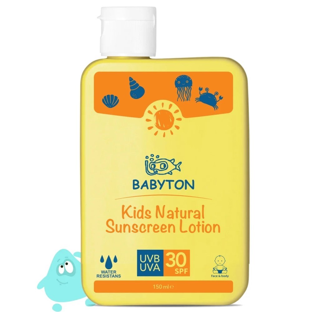 Babyton Bebek ve Çocuklar için Doğal Güneş Koruyucu Krem 150 ml 