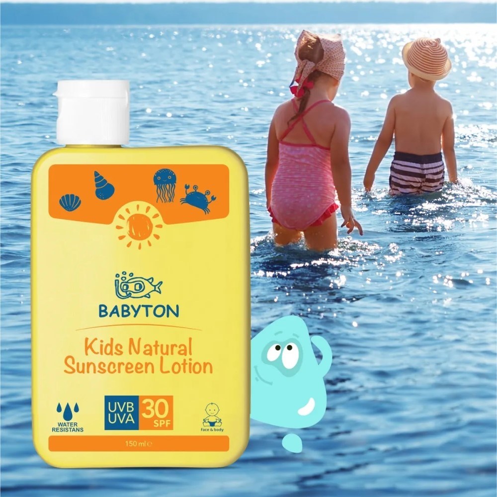 Babyton Bebek ve Çocuklar için Doğal Güneş Koruyucu Krem 150 ml 