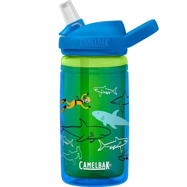 Camelbak Isı Yalıtımlı Pipetli Suluk - Eddy+ 400 ml- Scuba Sharks 