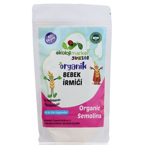 Ekoloji Market Organik Bebek İrmik 250 Gr