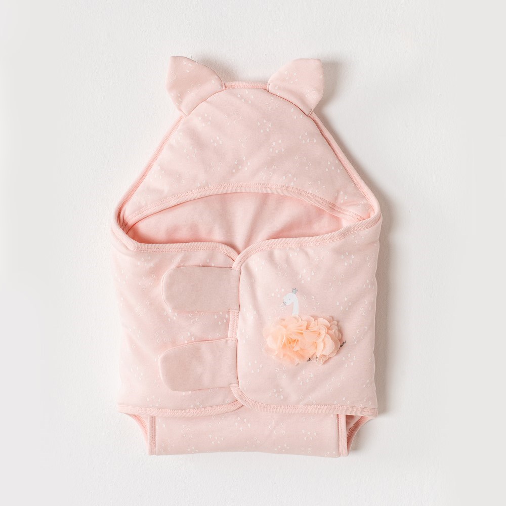 Andywawa Kışlık Kız Bebek Kundak Pembe