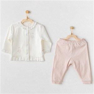 Andywawa Kışlık Kız Bebek Pijama Takım