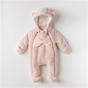 Andywawa Kız Bebek Kışlık Pramsuit Tulum- Ballerina