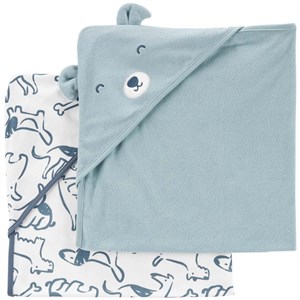 Carter's Kışlık Layette Erkek Bebek 2'li Banyo Havlusu