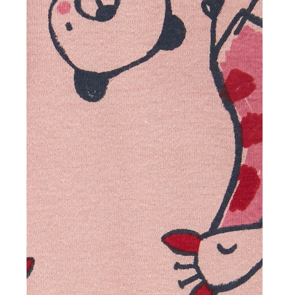 Carter's Kışlık Layette Kız Bebek Tulumlu Set Pembe