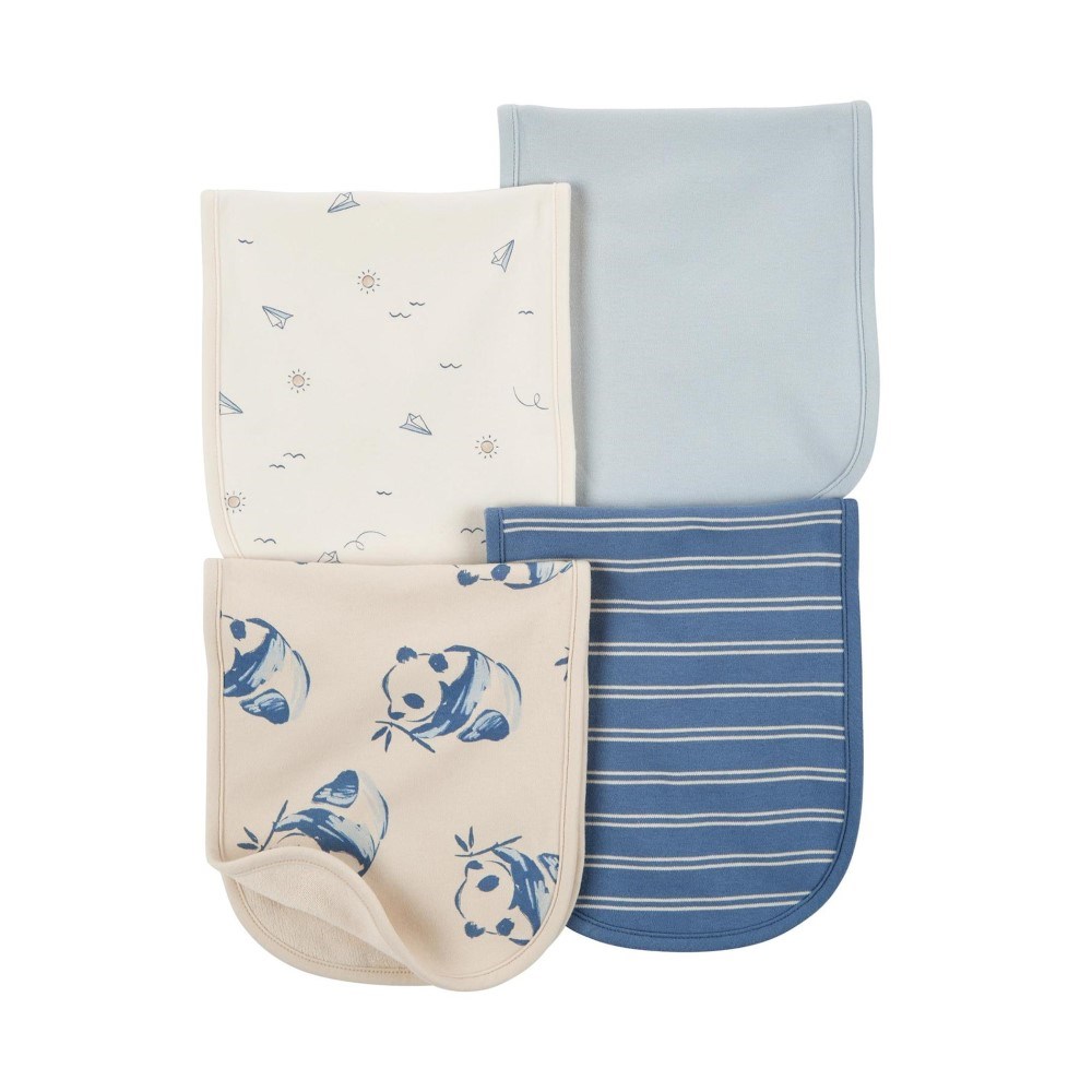 Carter's Kışlık Layette Erkek Bebek 4'lü Omuz Bezi Set Orjinal