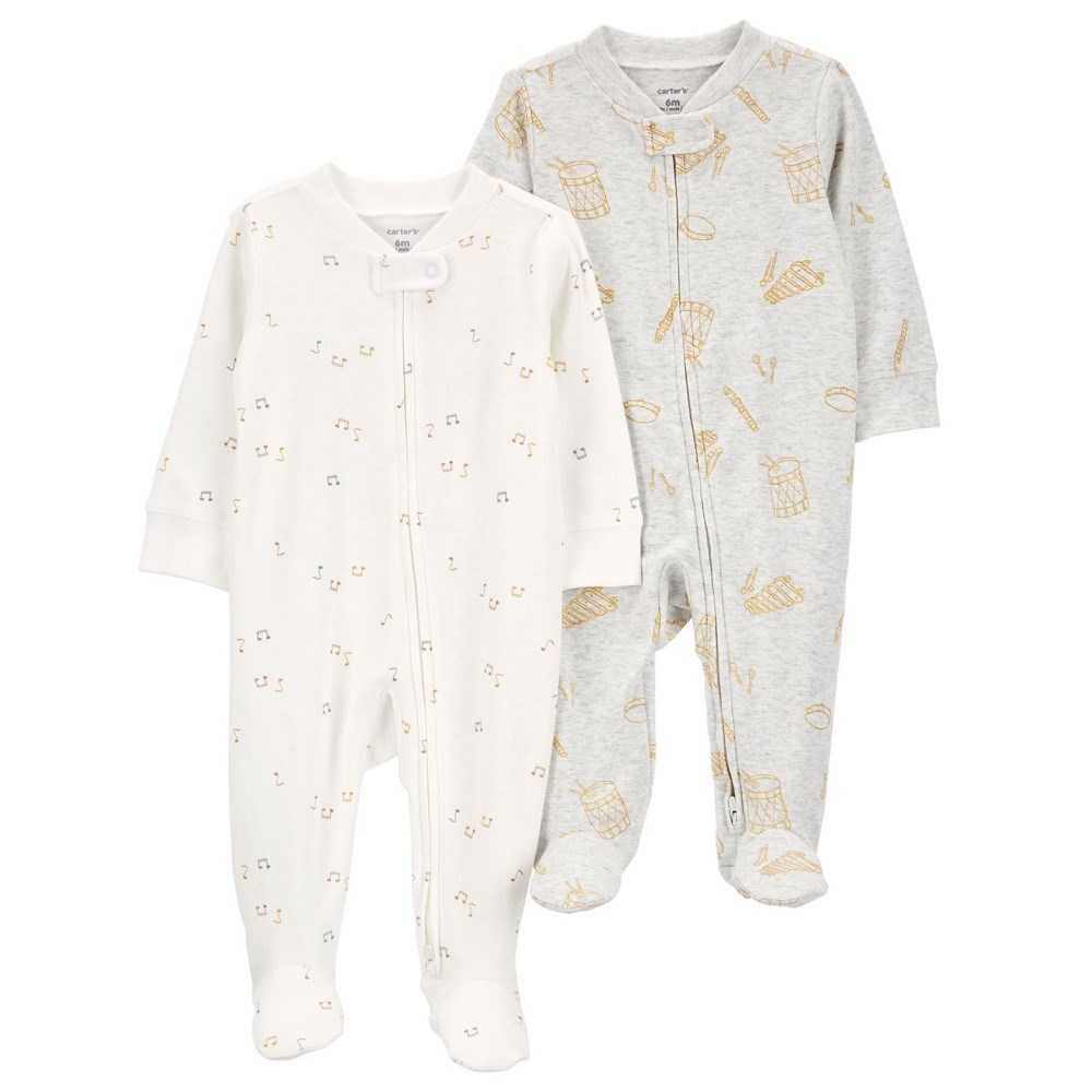 Carter's Kışlık Layette Bebek 2'li Tulum Set Orjinal