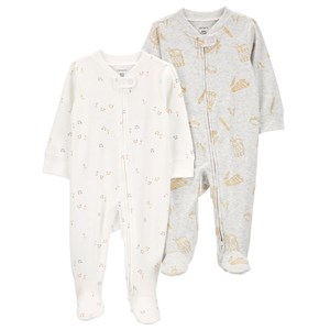 Carter's Kışlık Layette Bebek 2'li Tulum Set