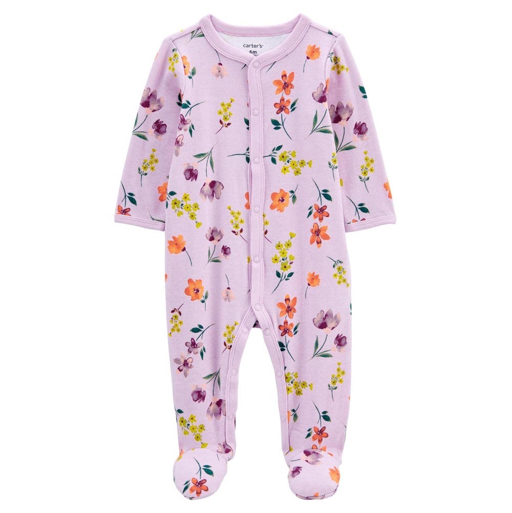 Carter's Kışlık Kız Bebek Uyku Tulumu Mor