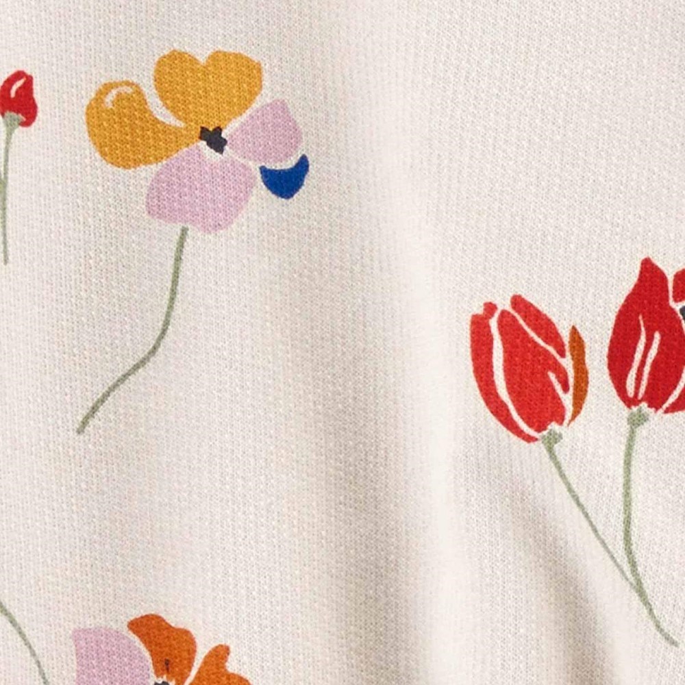 Carter's Kışlık Kız Bebek 3'lü Hırkalı Set Krem