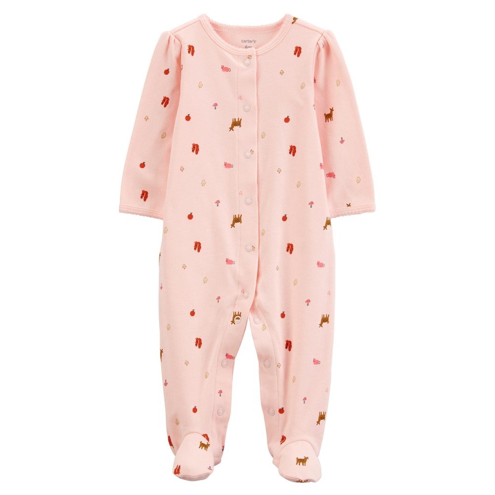 Carter's Kışlık Kız Bebek Uyku Tulumu Pembe