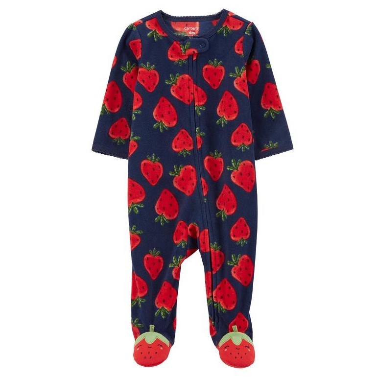 Carter's Kışlık Kız Bebek Polar Uyku Tulumu Koyu Mavi