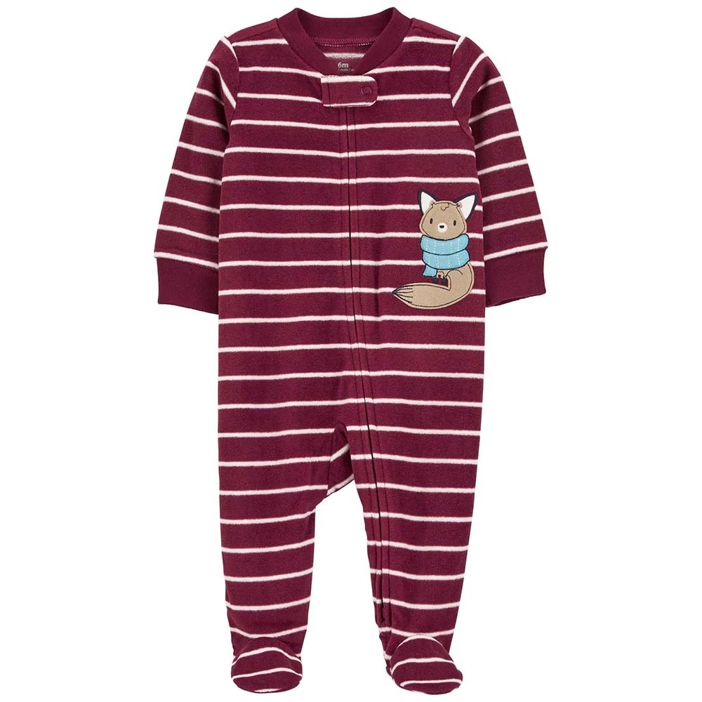 Carter's Kışlık Erkek Bebek Polar Uyku Tulumu Bordo
