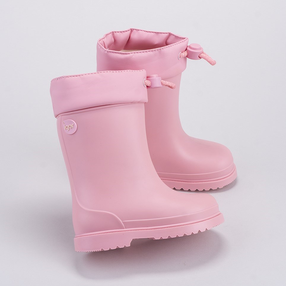 igor Çocuk Yağmur Botu Chufo Cuello Rosa Pembe