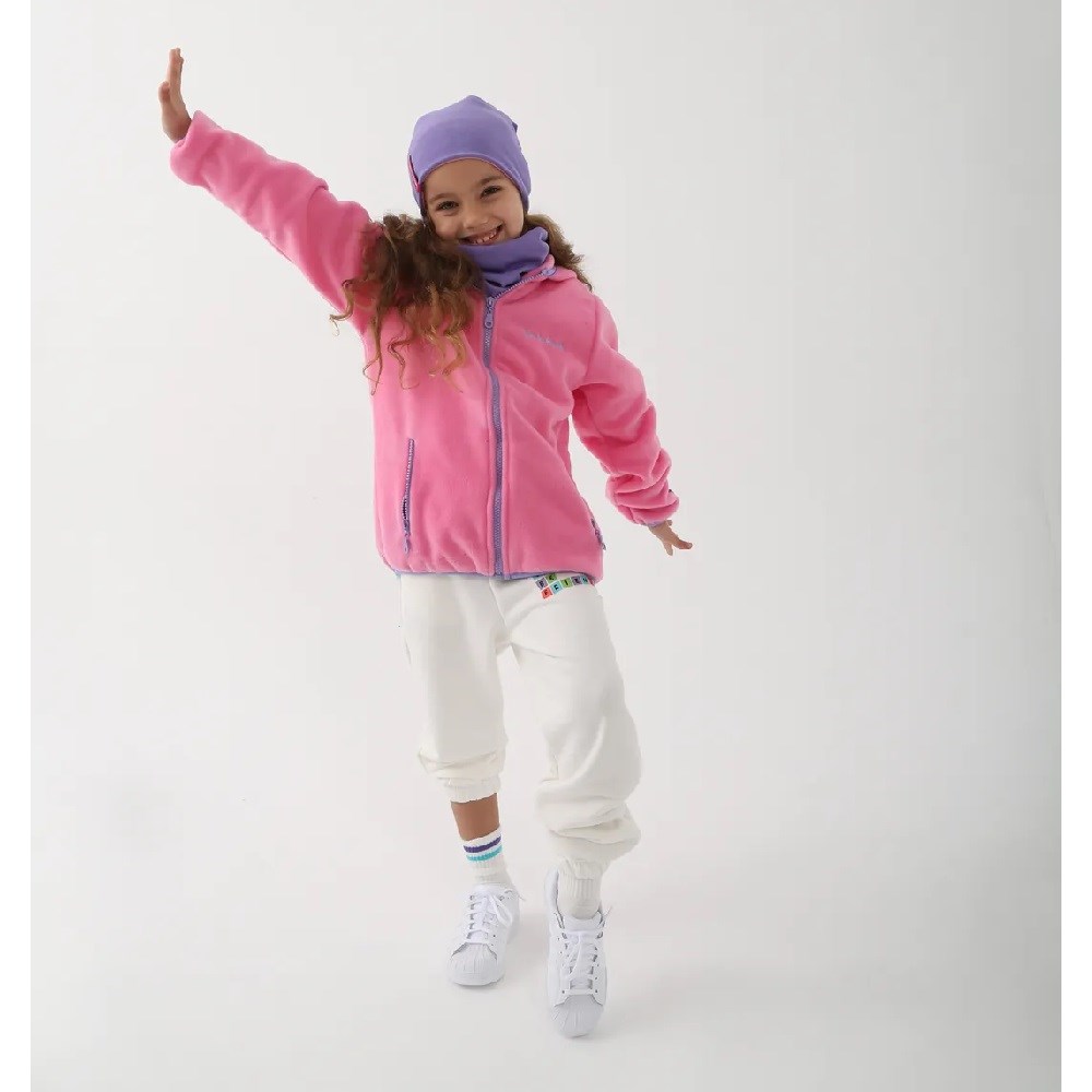 Let's Be Friends Çocuk Polar Ceket Pembe