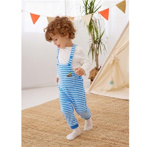 Minycenter Kışlık Erkek Bebek Salopet 2'li Set