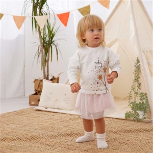 Miny Center Kışlık Kız Bebek 2'li Takım