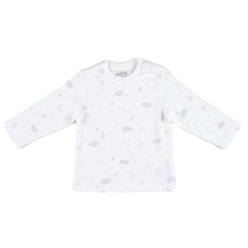 Minycenter Kışlık Kız Bebek Triko Elbise Set Gri
