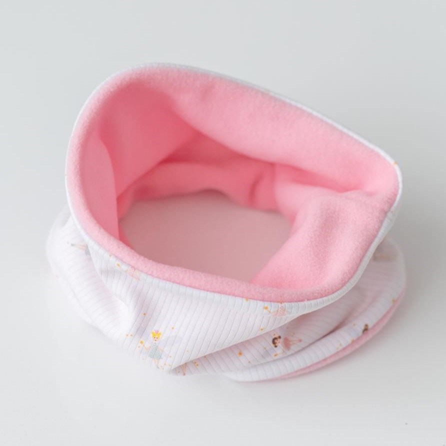 Mama Yoyo Polar Boyunluk Peri Kızı Pembe