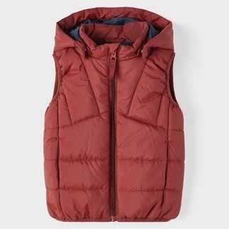 Name It Kışlık Erkek Çocuk Şişme Yelek Bordo