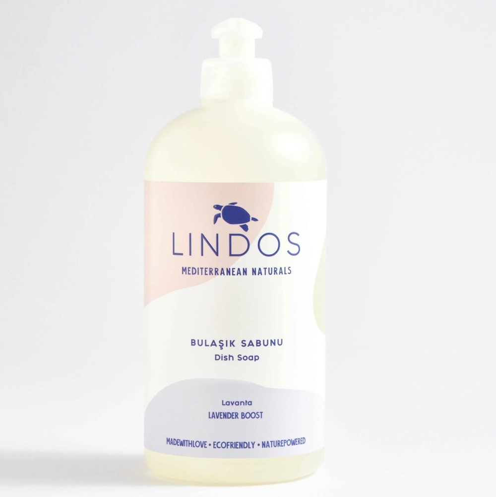 Lindos Bulaşık Sabunu Biberiye & Defne 600 ml 