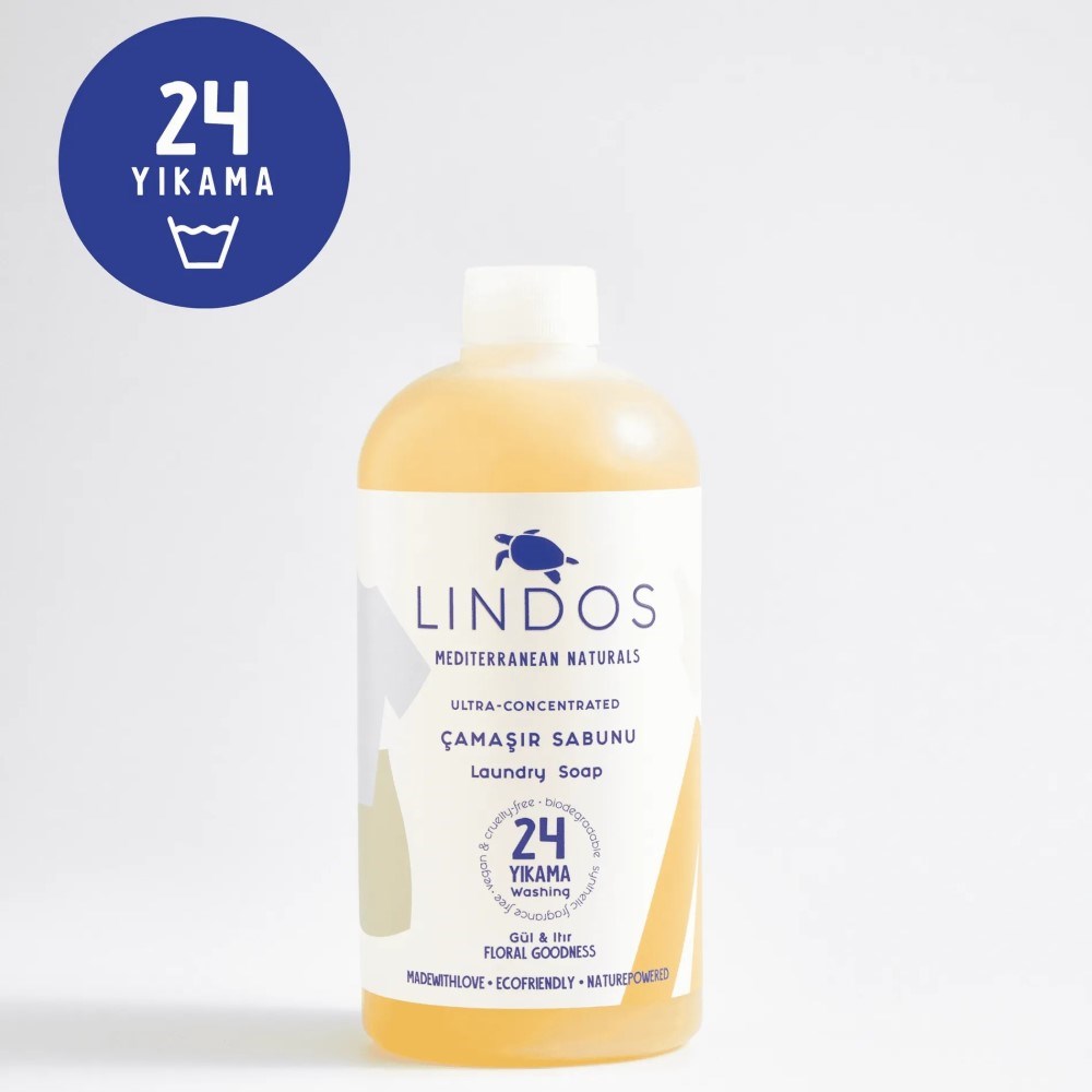 Lindos Kokusuz Çamaşır Sabunu 600 ml 