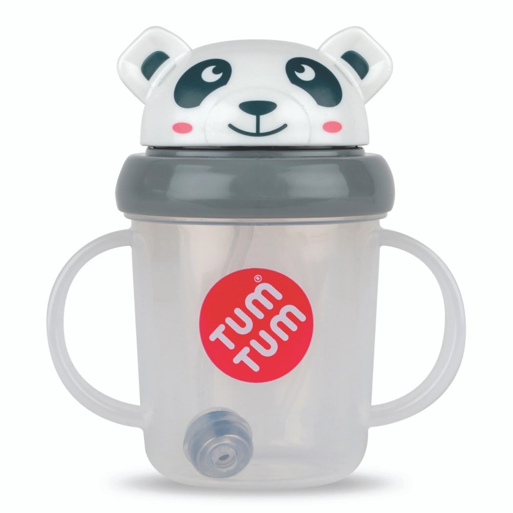 Tum Tum Pip Panda Pipetli Damlatmayan Alıştırma Bardağı 