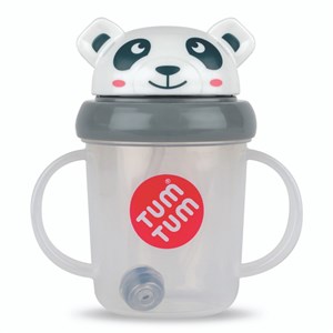 Tum Tum Pip Panda Pipetli Damlatmayan Alıştırma Bardağı