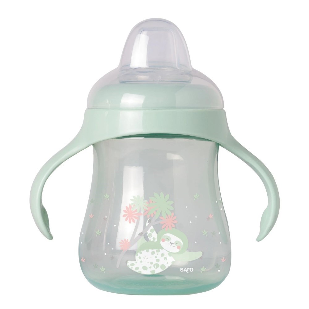 Saro Yavaş Akışlı Damlatmayan Kulplu Alıştırma Bardağı- 250 ml 