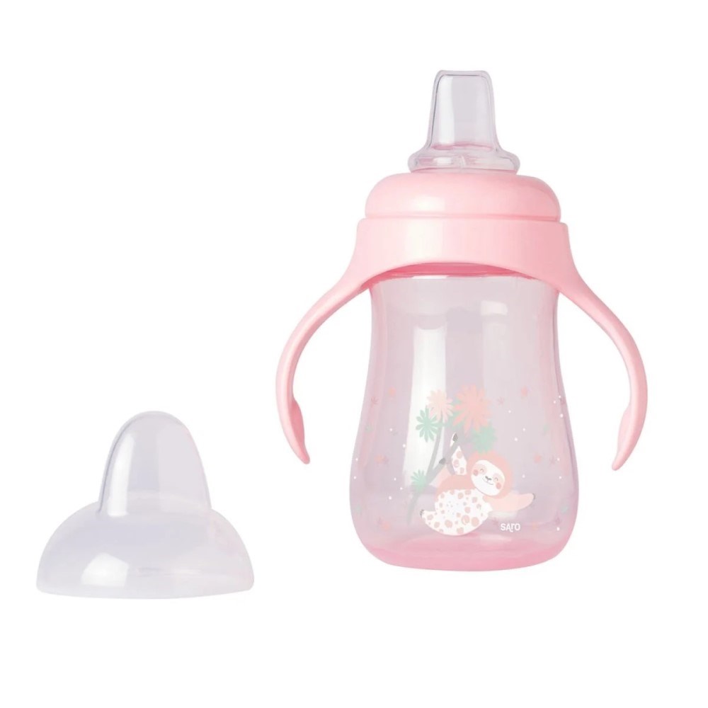 Saro Yavaş Akışlı Damlatmayan Kulplu Alıştırma Bardağı- 250 ml