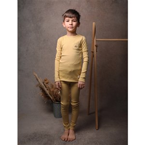 Adelie's Organik Pamuklu Uzun Kollu Pijama Takımı