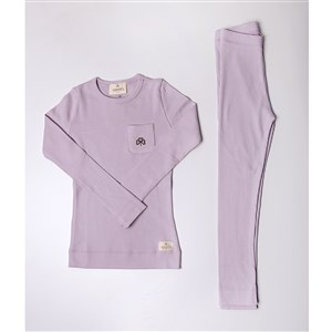 Adelie's Organik Pamuklu Uzun Kollu Pijama Takımı