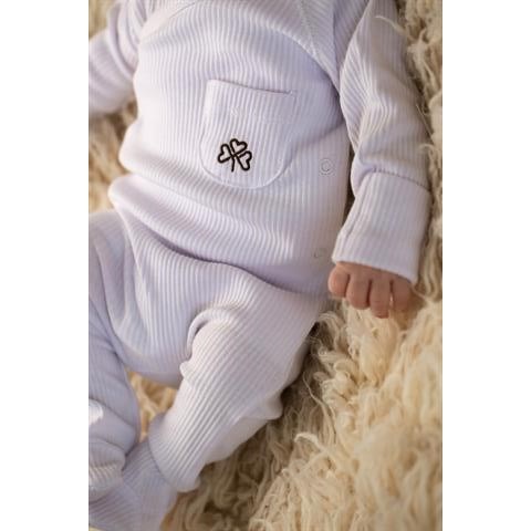 Adelie's Organik Pamuklu Hastane Çıkışı 6'lı Set Beyaz