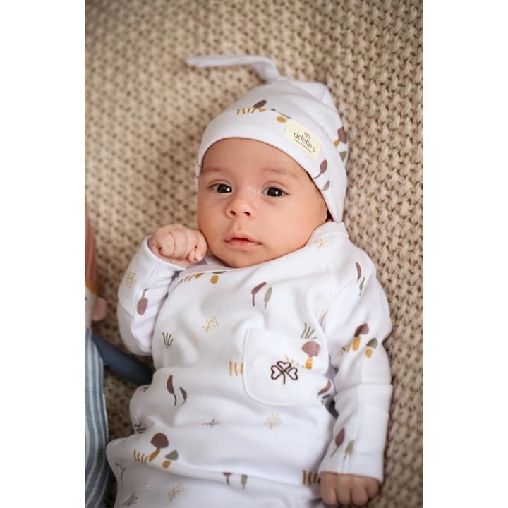 Adelie's Organik Pamuklu Hastane Çıkışı 6'lı Set Beyaz