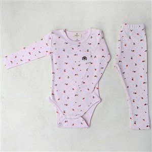 Adelie's Organik Pamuklu Uzun Kollu Pijama Takımı