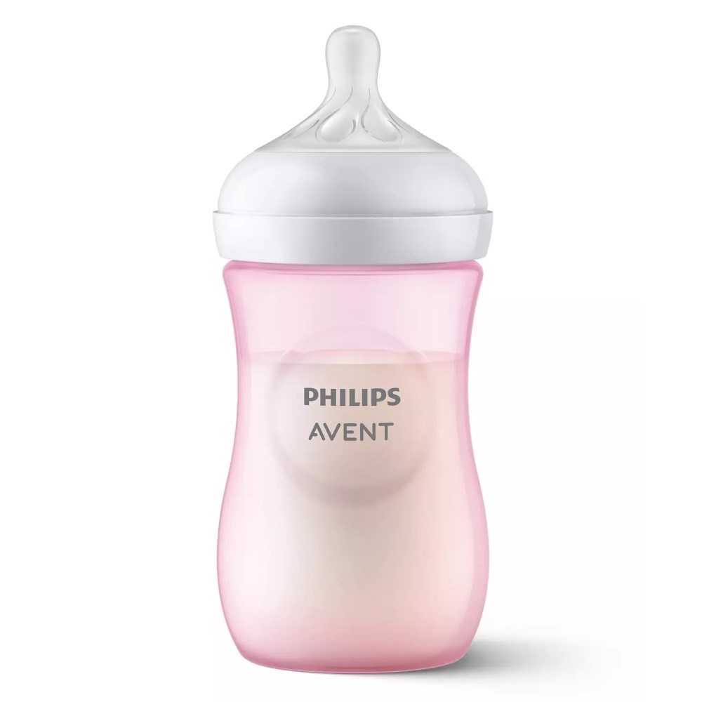 Avent Natural Response PP Biberon 260 ml 1+ Ay Pembe Orjinal