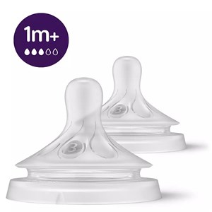 Avent Natural Response 2'li Biberon Emziği 3 No +1 Ay