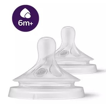 Avent Natural Response 2'li Biberon Emziği 6 No+6 Ay Orjinal